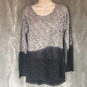 Dip dyed hi/Low Vintage Havana Sweater
